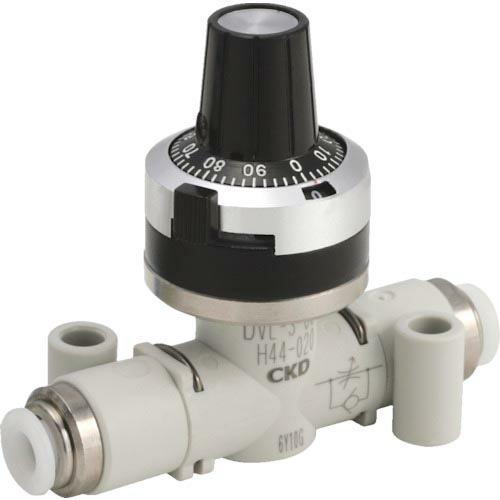 CKD スピードコントローラ ダイヤル付ニードルバルブ DVLシリーズ ( DVL-S-08-H88...