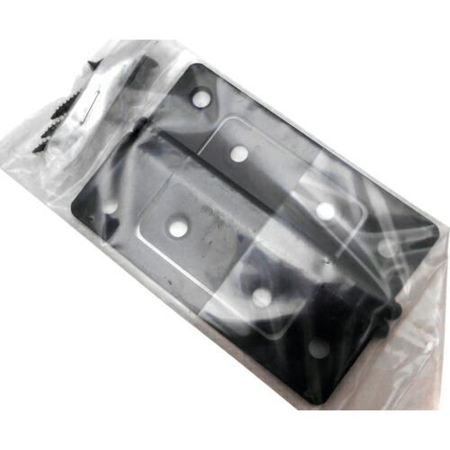 WAKI フラッシュ丁番  76MM クロ 2個入り  ( BH-455 )