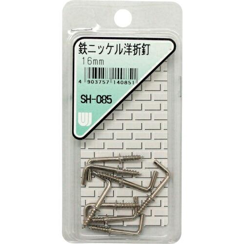 WAKI 鉄ニッケル洋折釘  16MM 8本入り  ( SH-085 )