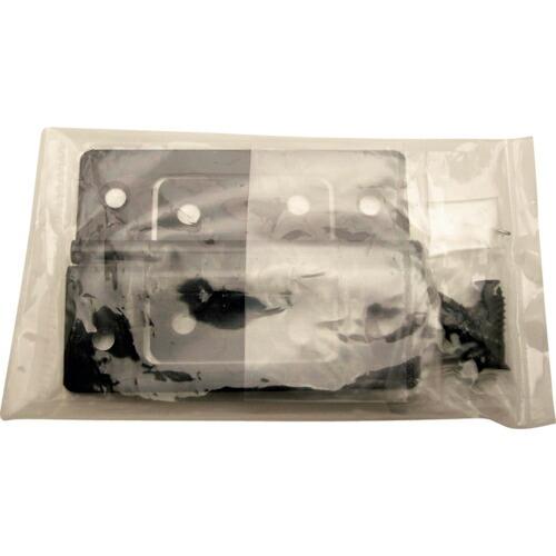 WAKI フラッシュ丁番  64MM クロ 2個入り  ( BH-454 )