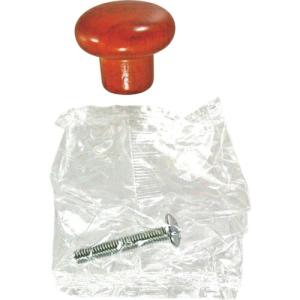WAKI 木製つまみ  25mm ダークブラウン  ( VG-212 )｜orangetool