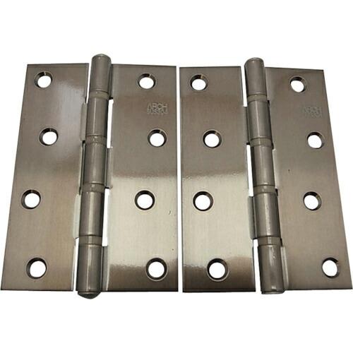 WAKI ステン厚口丁番  102MM アンバー 2個入り  ( BH-353 )