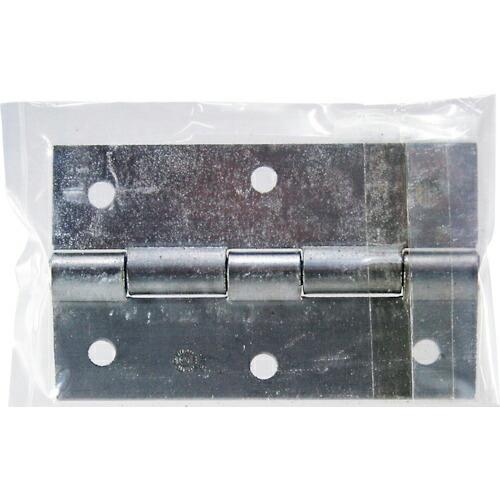 WAKI 厚口普通丁番 生地  89MM  ( BH-156 )