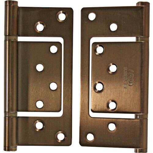 WAKI フラッシュ丁番DX  102MM アンバー 2個入り  ( BH-379 )