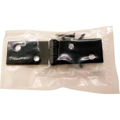 WAKI 横長丁番 黒塗  20MM  ( BH-460 )