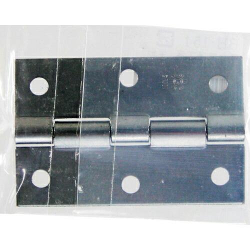 WAKI 厚口普通丁番 生地  64MM  ( BH-154 )