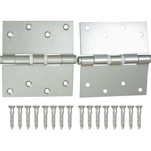 WAKI カラー義星丁番  102mm シルバー 2個入り  ( VF-025 )