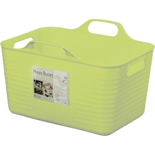 【SALE価格】ヒマラヤ化学 ハッピーバケット 角 1507 S型 グリーン 375×293×244...