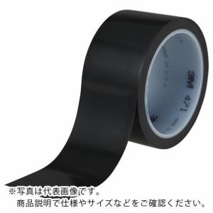 3M 高機能ラインテープ 471 黒 50mmX18.2m R ( 471 BLA 50X18 R ) スリーエム ジャパン(株)テープ・接着剤製品事業部｜orangetool