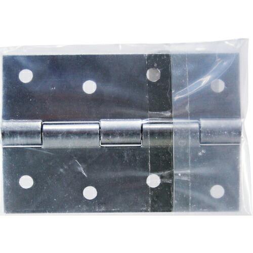 WAKI 厚口普通丁番 生地  102MM  ( BH-157 )