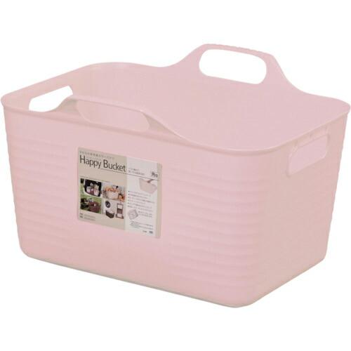 【SALE価格】ヒマラヤ化学 ハッピーバケット 角 1507 S型 ピンク 375×293×244 ...