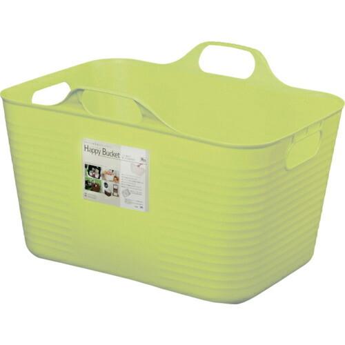 ヒマラヤ化学 ハッピーバケット 角 1508 M型 グリーン 458×360×306 ( 15083...