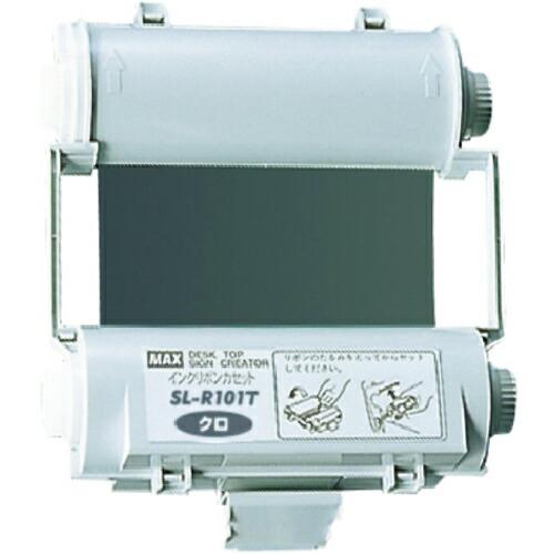 MAX ビーポップ 使い切りインクリボンカセット 黒 ( SL-R101T ) マックス(株)