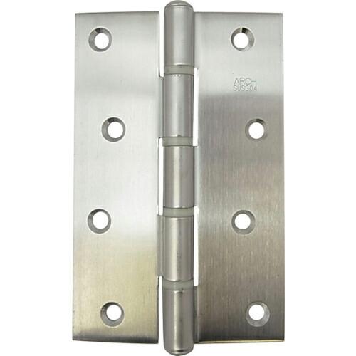 WAKI ステン厚口丁番  127MM ヘア-ライン  ( BK-485 )