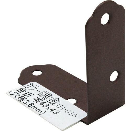 WAKI カラー隅金 金折 茶  43X43  ( IH-015 )