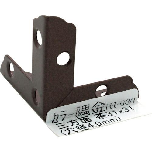 WAKI カラー隅金 三方面茶  31X31  ( IH-030 )