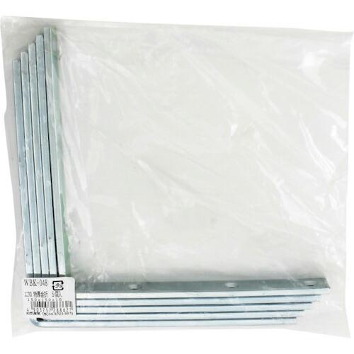 WAKI 特厚金折隅金 150x150x16 5個入り ( WBK048 ) 和気産業(株) (メー...