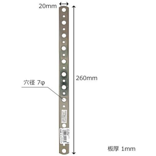 WAKI ステン自在プレ-ト  アツクチ 19X250MM  ( BK-243 )