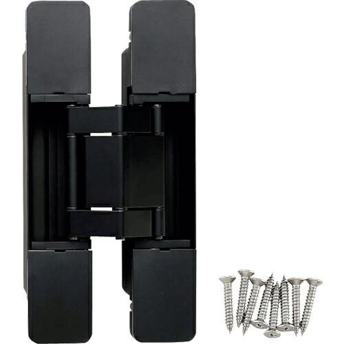 SUGATSUNE (170045740)三次元調整機能付隠し蝶番 ブラック ( HES3D-W19...