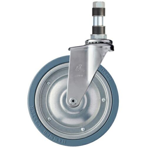 ハンマー パイプ差込プレスタイヤ車 ( 4206EX-PR150 ) ハンマーキャスター(株) (メ...