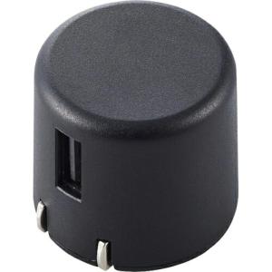 ELECOM スマートフォン用AC充電器 USB-Aメス1ポート 1.0A出力 ブラック ( MPA-ACU07BK )｜orangetool