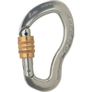 【SALE価格】ALPIN カラビナ MICRO スクリューロック 線径13.0 シルバー ( KM13A-ID ) AUSTRIALPIN社｜orangetool