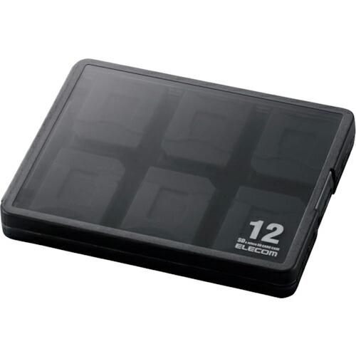 ELECOM SDカードケース 12枚収納 SD/microSD ( CMC-06NMC12 )