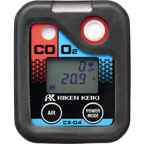 理研 個人装着型酸素・一酸化炭素計 CX-04 乾電池仕様 ( CX-04(00) ) 理研計器(株...