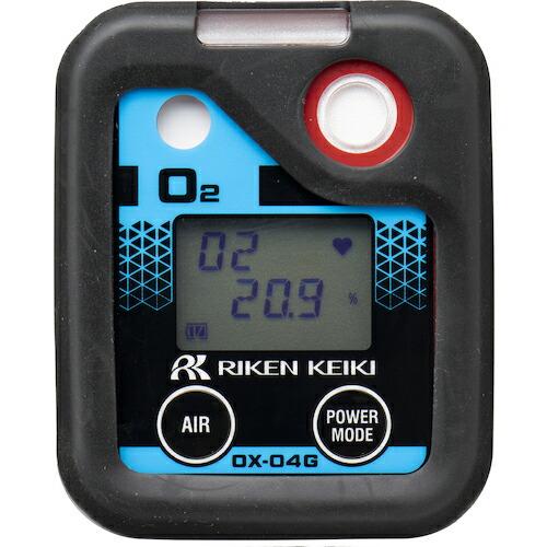 理研 個人装着型酸素濃度計 OX-04G 充電池仕様 ( OX-04G(01) ) 理研計器(株) ...