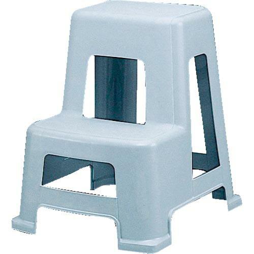【SALE価格】IRIS 248648 踏み台(2段) 455×525×565 ライトグレー ( N...
