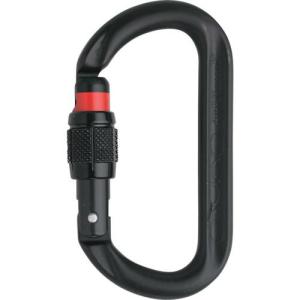 【SALE価格】ALPIN カラビナ OVALO スクリューロック 線径12.5 ブラック ( KA11B-X-GI ) AUSTRIALPIN社｜orangetool