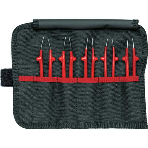 KNIPEX 絶縁汎用ピンセット5本組セット ( 9200-04 ) KNIPEX社