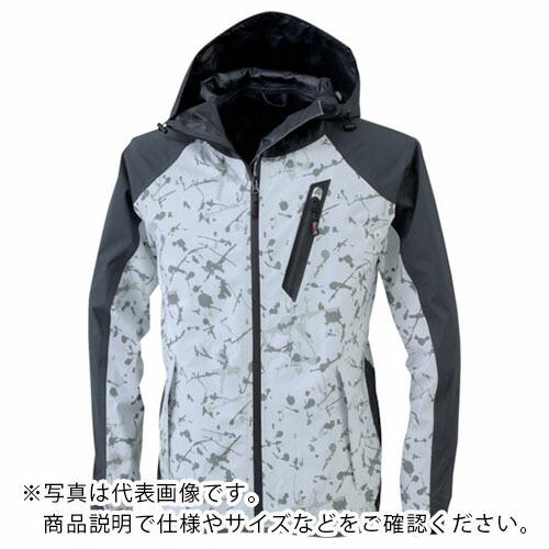 XEBEC レインウェア上下セット 迷彩シルバー ( 32001-222-L ) (株)ジーベック