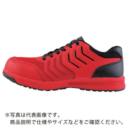 XEBEC セフティシューズ レッド ( 85148-71-255 ) (株)ジーベック