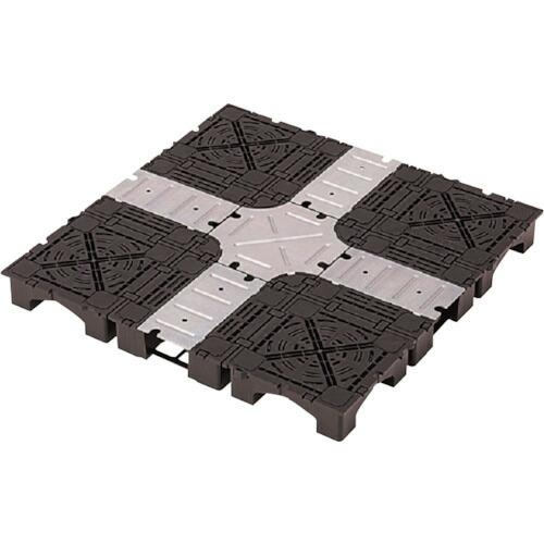 【SALE価格】FUKUVI クリーンOAフロア ピットTN-50(4枚入り)配線溝一体型 500m...