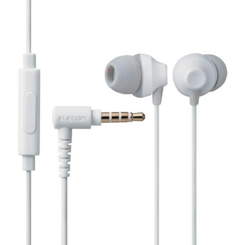 ELECOM ステレオイヤホン カナル型 直径3.5mm マイク付 Fast Music 10.0m...