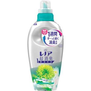 P&G レノア 超消臭1WEEK 柔軟剤 フレッシュグリーンの香り 本体 530ml ( 927925 ) P&Gジャパン(同)｜orangetool