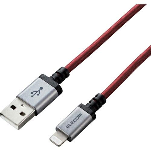 ELECOM Lightningケーブル 高耐久 2.0m レッド ( MPA-UALS20RD )