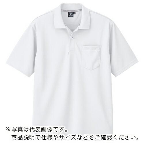 XEBEC 半袖ポロシャツ シロ ( 6030-32-S ) (株)ジーベック (メーカー取寄)