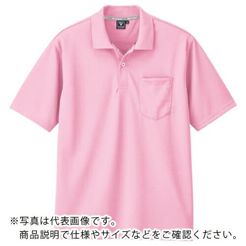 XEBEC 半袖ポロシャツ ピンク ( 6030-75-S ) (株)ジーベック (メーカー取寄)