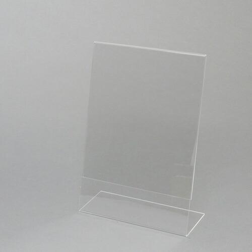 HEIKO アクリルサインホルダー L字片面 A4 縦  ( 007306235 )