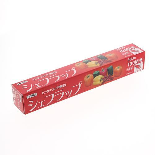 HEIKO 業務用食品ラップ シェフラップ 30×100 ( 004320153 ) (株)シモジマ...