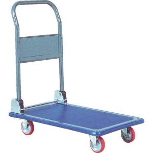 アイケー プレス製運搬車 折り畳みハンドルタイプ 均等荷重150kg ( 101 ) (株)石川製作所｜orangetool