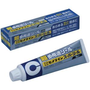 セメダイン 超多用途 スーパーシール グレー 135ml  ( SX-002 )｜orangetool
