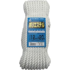 ユタカメイク ロープ ポリエステルトラックロープ 12mm×20m ( TRS-5  (12MMX20M) ) (株)ユタカメイク｜orangetool