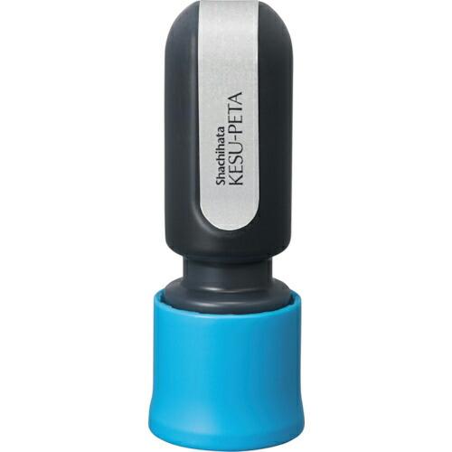 【SALE価格】シヤチハタ 個人情報保護のり ケスペタ ブルー ( ZSG-A1/H )