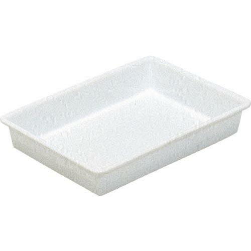 サンコー プラスチックトレー 200520 サンバット2号 ホワイト ( SKVAT-2-WH ) ...
