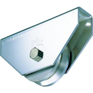 【SALE価格】ヨコヅナ ステンレス重量戸車 車輪径110mm V型 ( JBS-1105 ) (株)ヨコヅナ｜orangetool