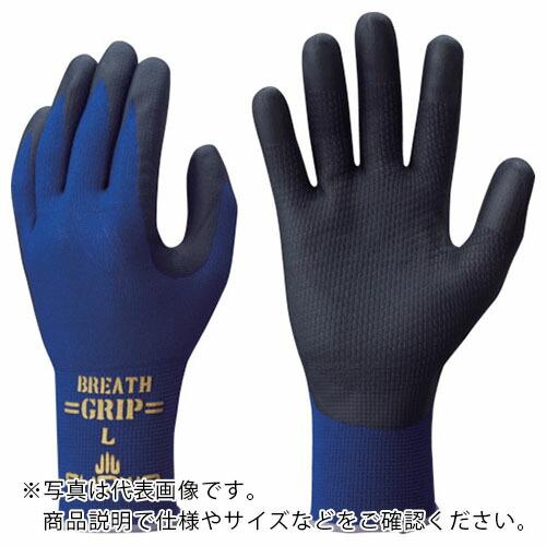 SHOWA ニトリルゴム背抜き手袋 NO380 ブレスグリップ ネイビー Mサイズ ( NO380-...