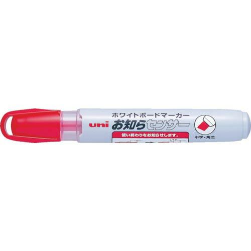 uni ボードマーカーPWB-120-5K 赤 中字角芯 ( PWB1205K.15 ) 三菱鉛筆(...